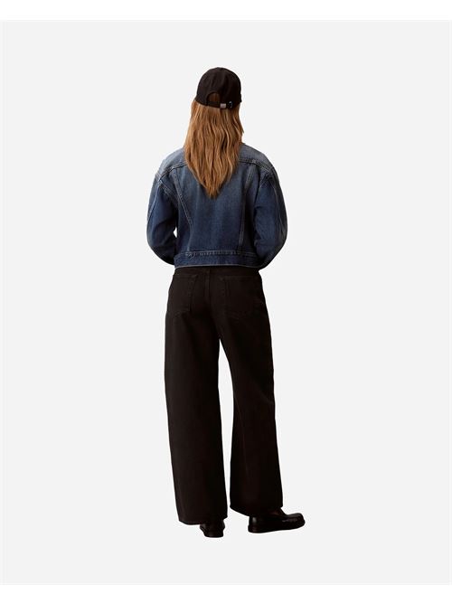 the wide leg worn CALVIN KLEIN JEANS | LV047H706G45T